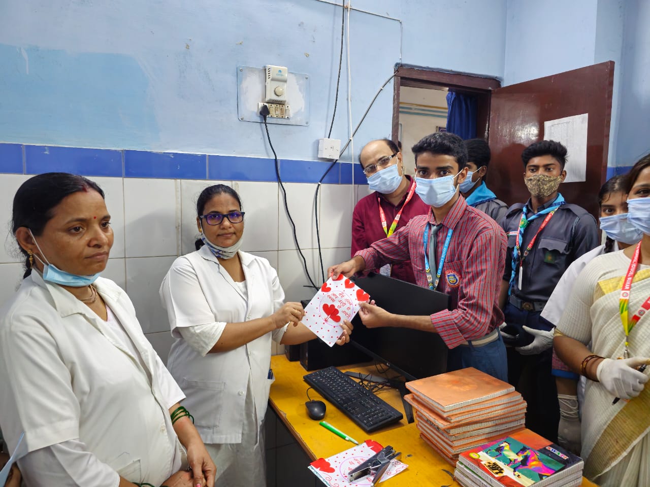 Anish Kushwaha at a School Event